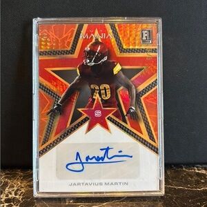 Jartavius Martin Wild Card Auto, /10